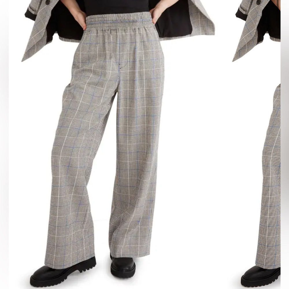 Madewell Carley Wide Leg Pull- on Trousers